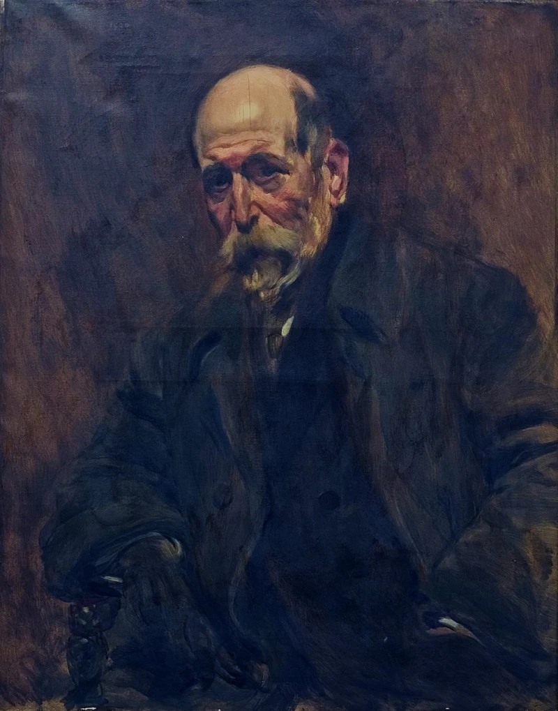 Ritratto di Henrique Lopes de Mendonça - Museum of the Presidency of the Republic, in Lisbon